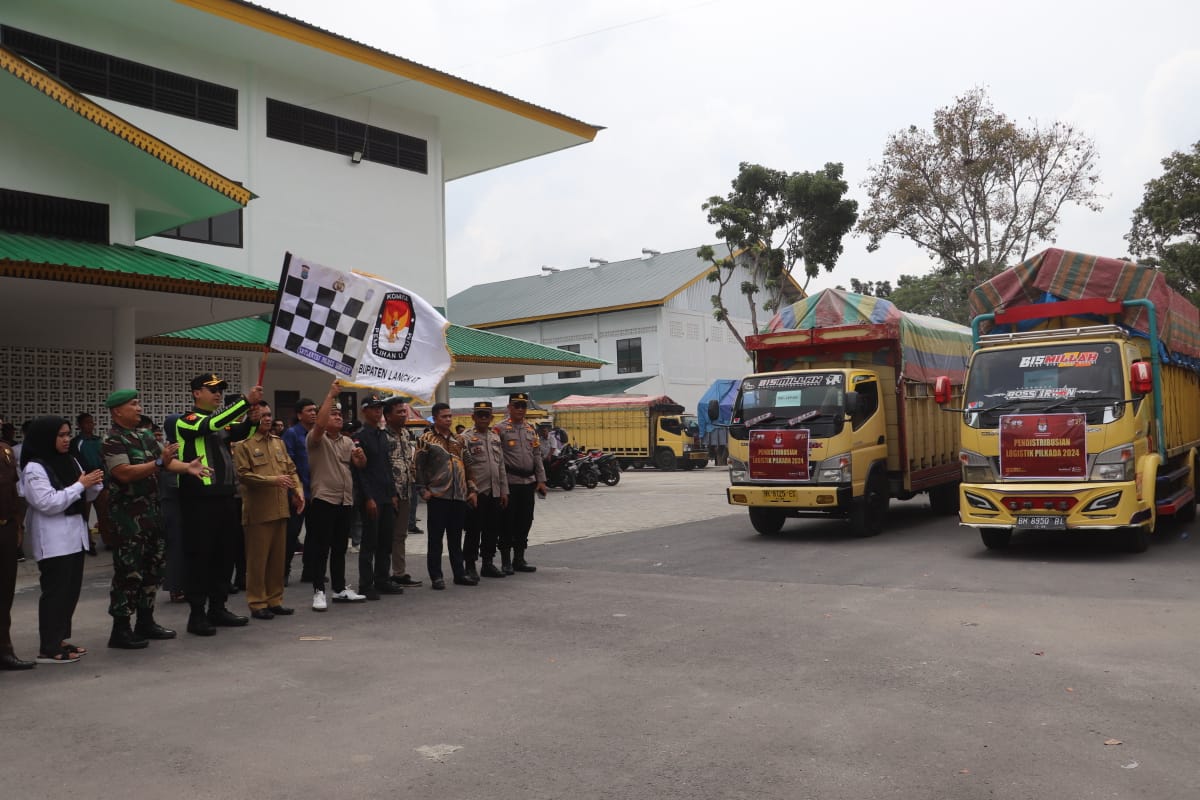 Polisi Langkat Kawal Ketat Logistik Pilkada 20 Kecamatan