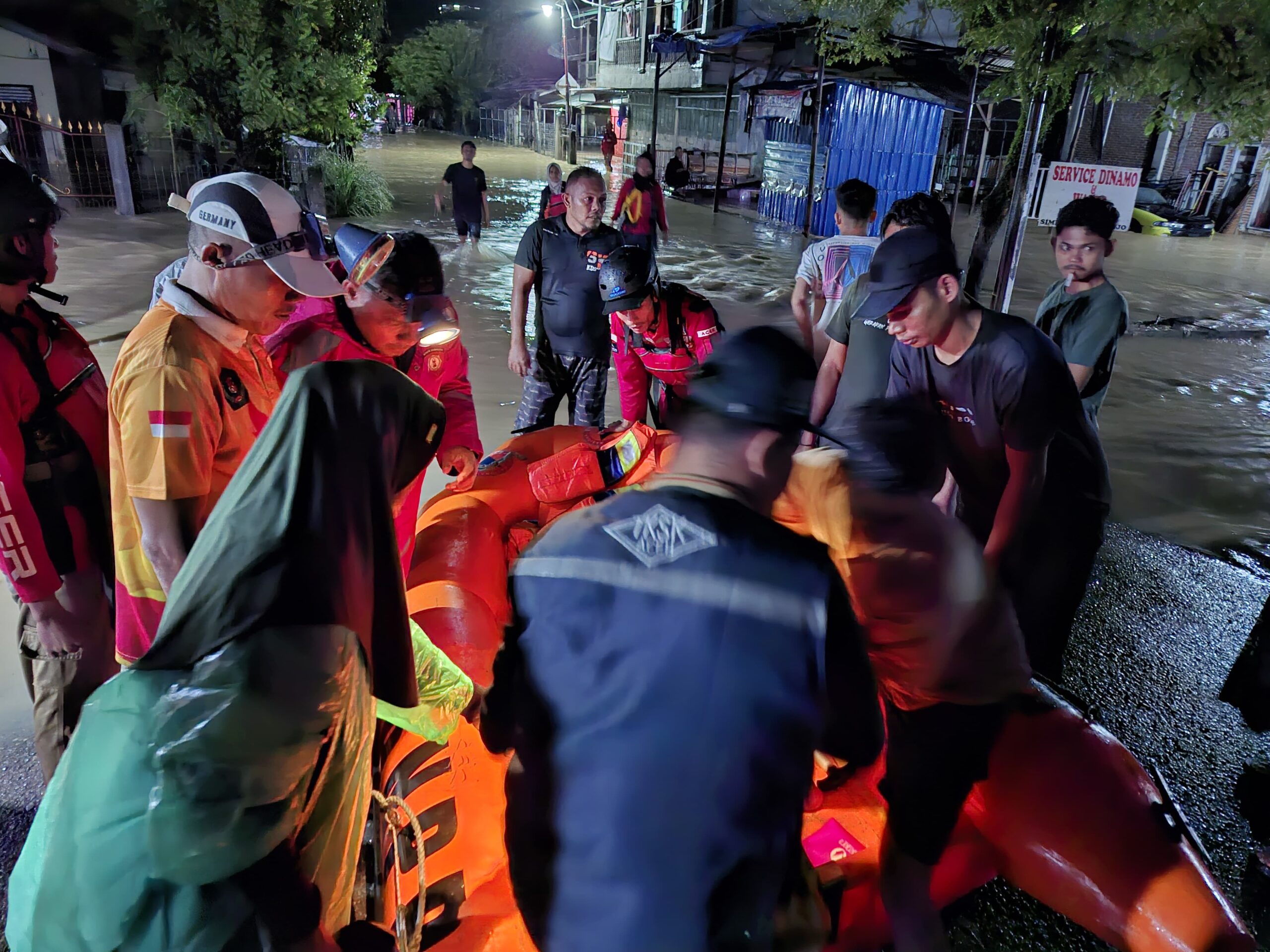 Banjir Yang Melanda 17 Kecamatan Di Pidie Mulai Surut