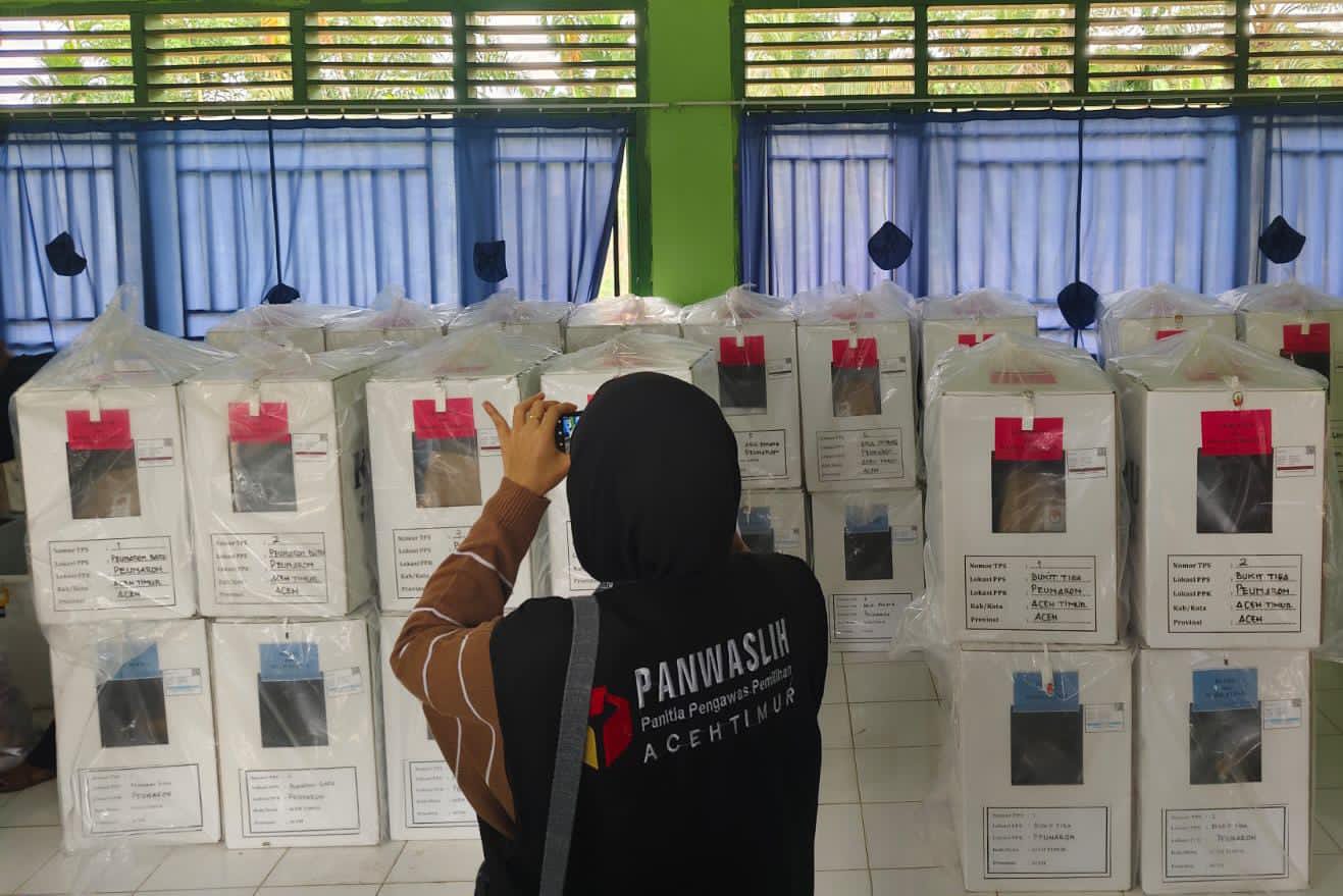 Logistik Pilkada Tiba Di Kecamatan
