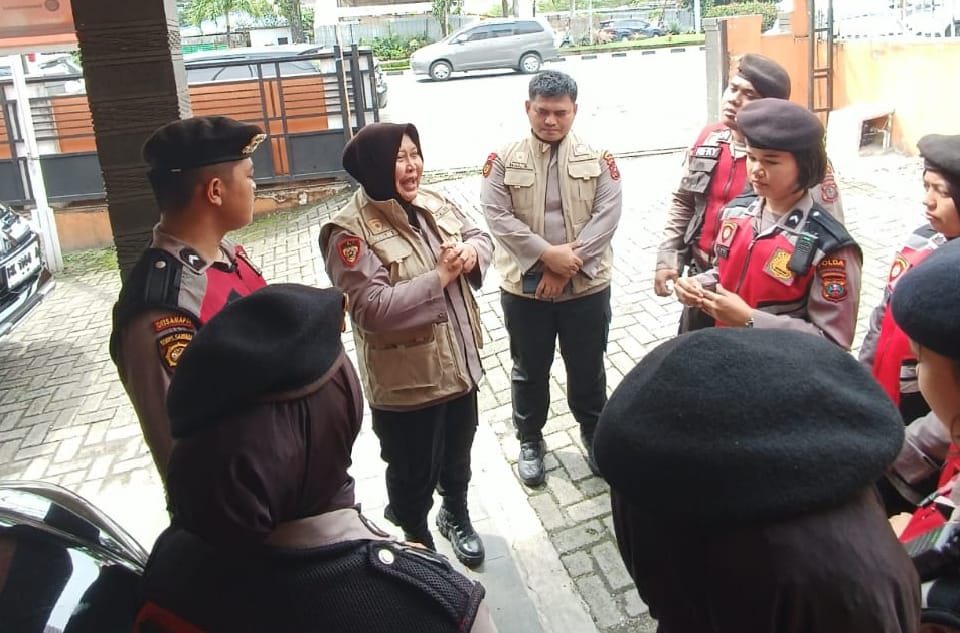 Biro SDM Poldasu Lakukan Pendampingan Psikologi Bagi Personil Yang Bertugas Di Bawaslu Sumut