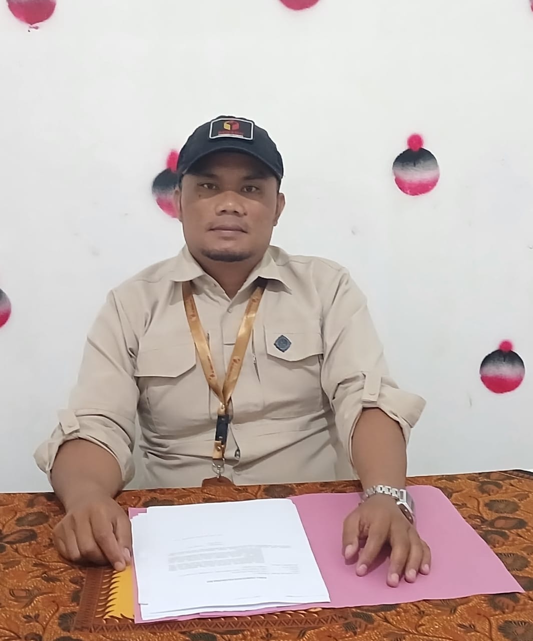 Masa Tenang, Panwaslu Lintongnihuta Sterilkan APK Dan Bahan Kampanye