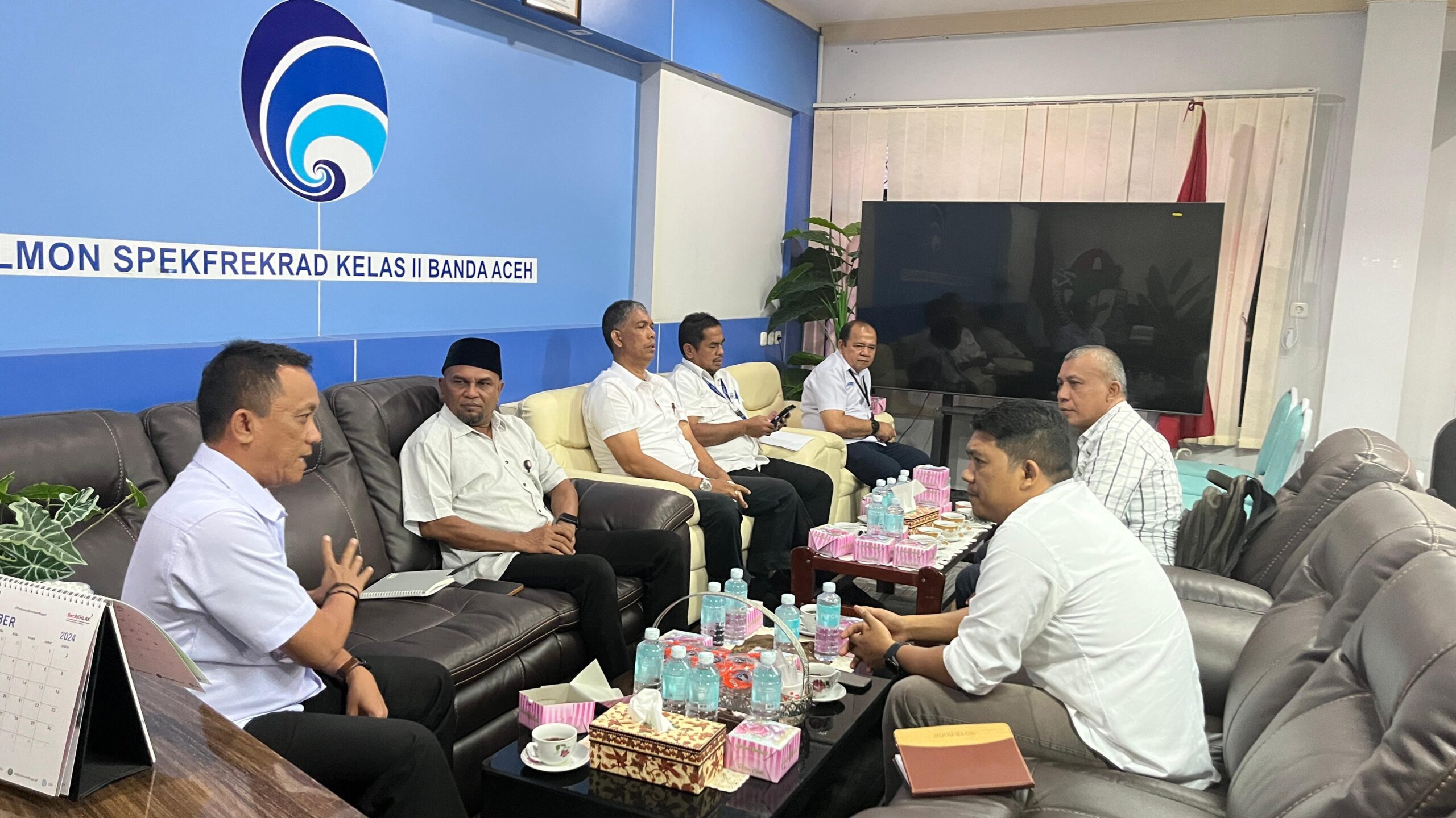 KPI Aceh Audiensi Ke Balmon Dan Kominsa