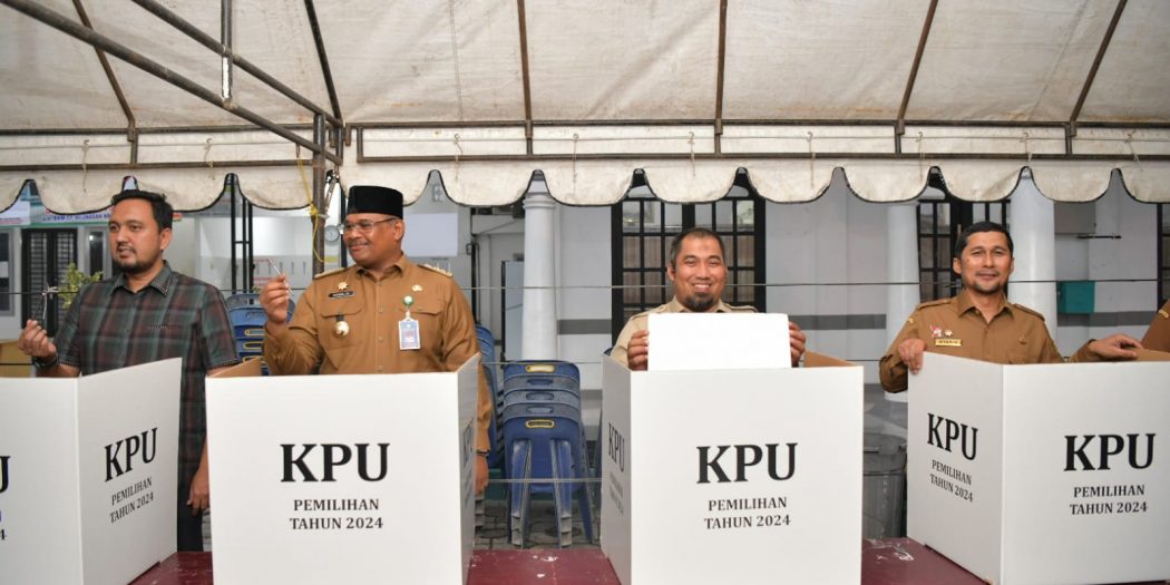 Pj Gubernur Pastikan Masyarakat Menyalurkan Hak Suaranya Dengan Nyaman