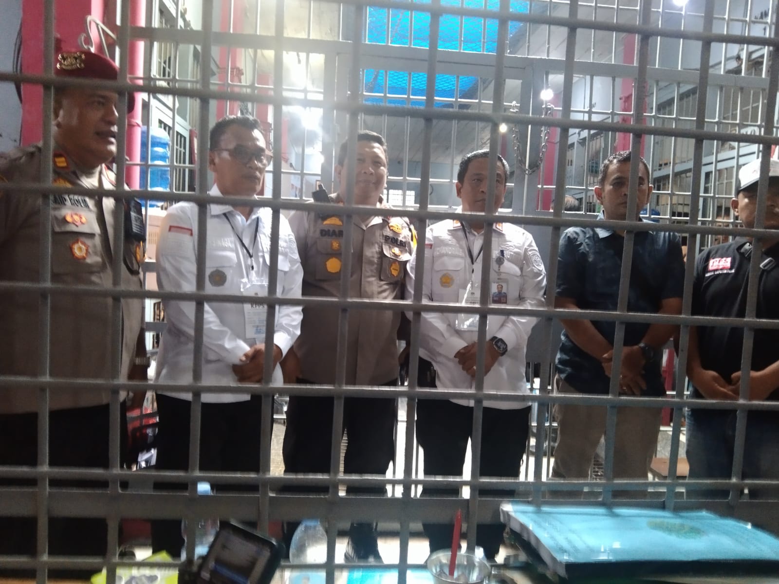 Kapolres Palas Tinjau TPS Khusus Di Rutan Sibuhuan