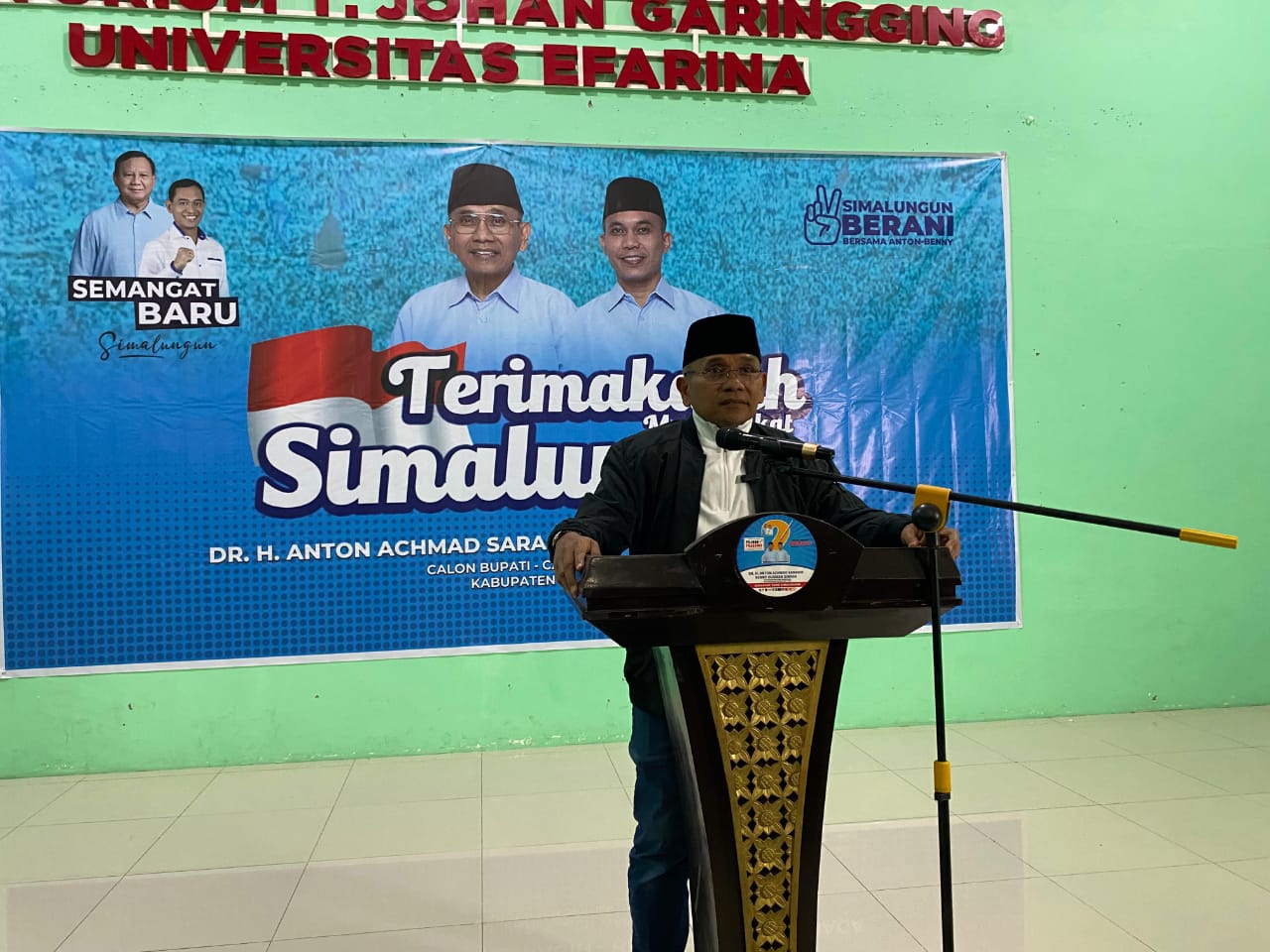 Anton - Benny Unggul Di Simalungun
