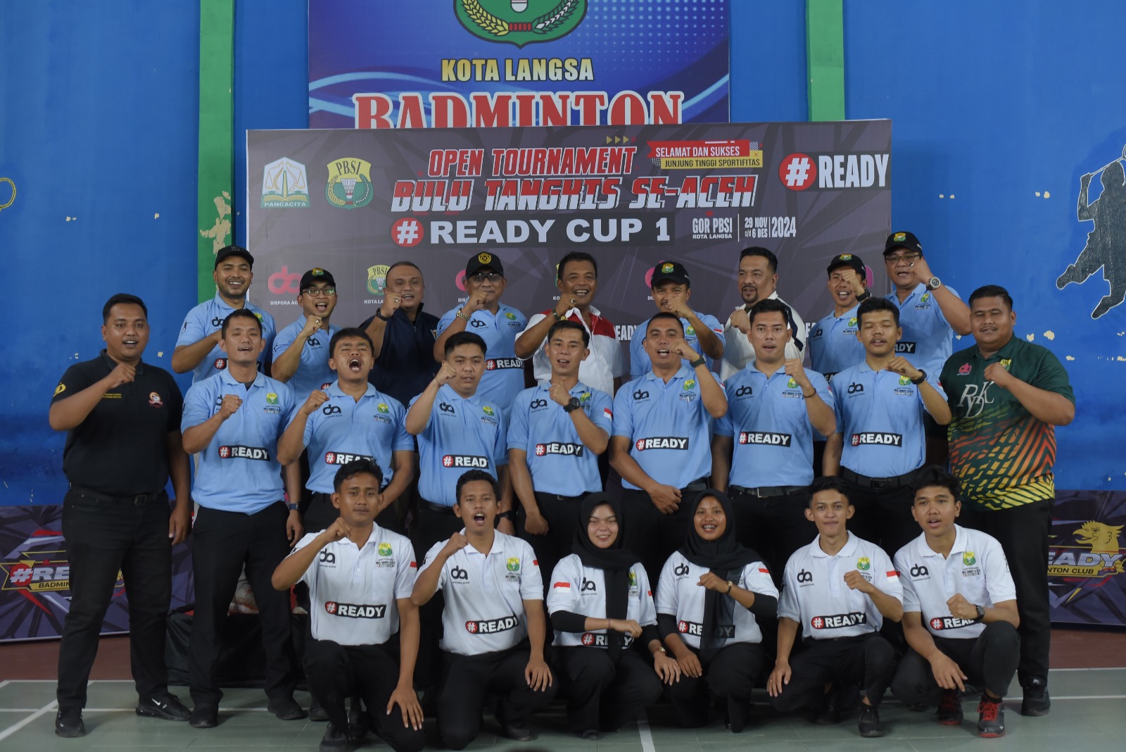 PBSI Langsa Gelar Open Turnamen Bulutangkis Se Aceh Ready Cup I