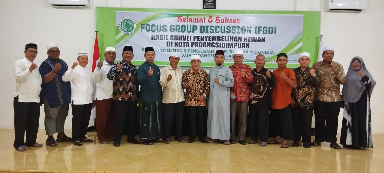 MUI Padangsidimpuan Minta Penjual Daging Potong Hewan Secara Syar'i