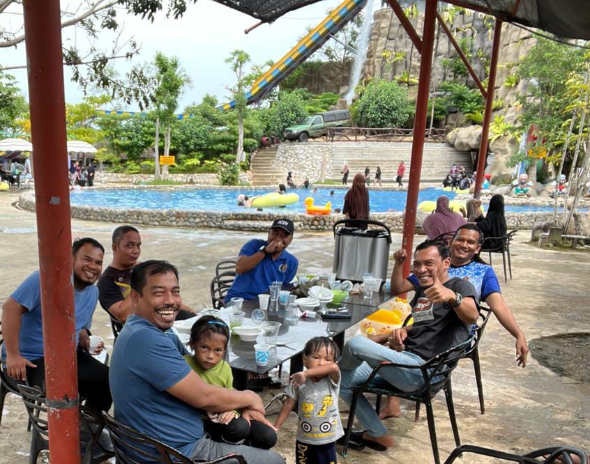 Family Gathering PWI Langsa, Merawat Kebersamaan Dan Kekompakan