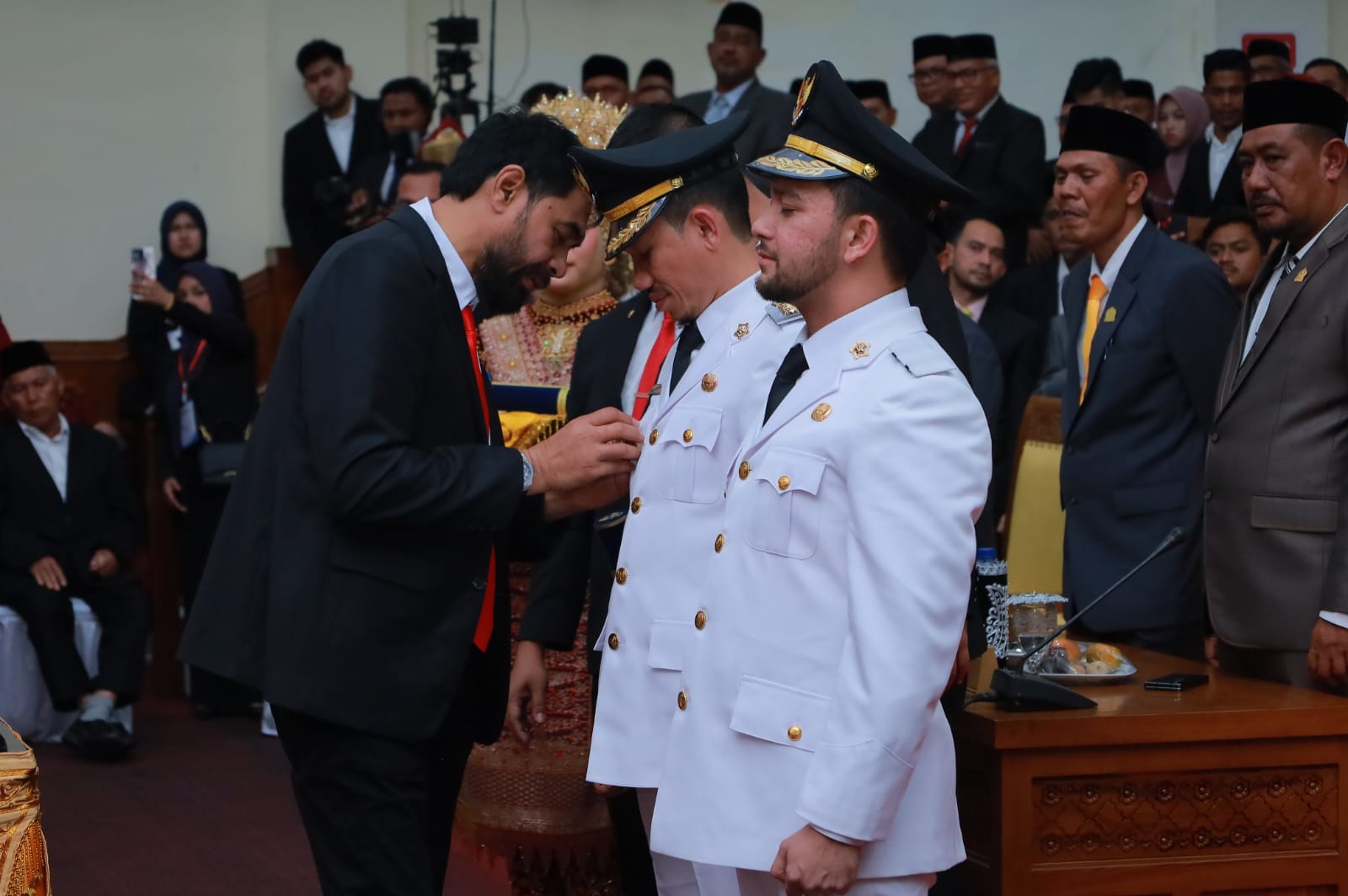 Gubernur Aceh Lantik Bupati Tarmizi Dan Wakil Bupati Said Fadheil