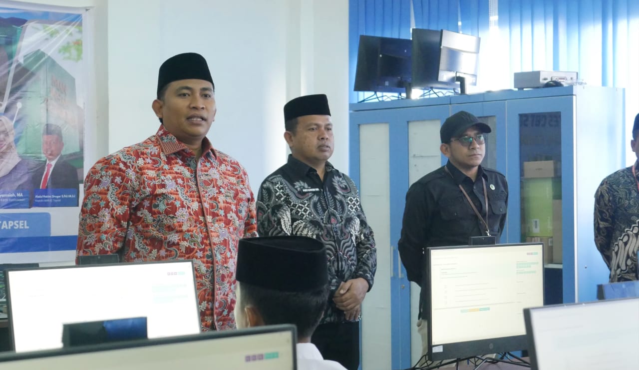 Kanwil Kemenag Sumut Buka SNPDB 2025, 484 Siswa Perebutkan 96 Kursi MAN IC Tapsel