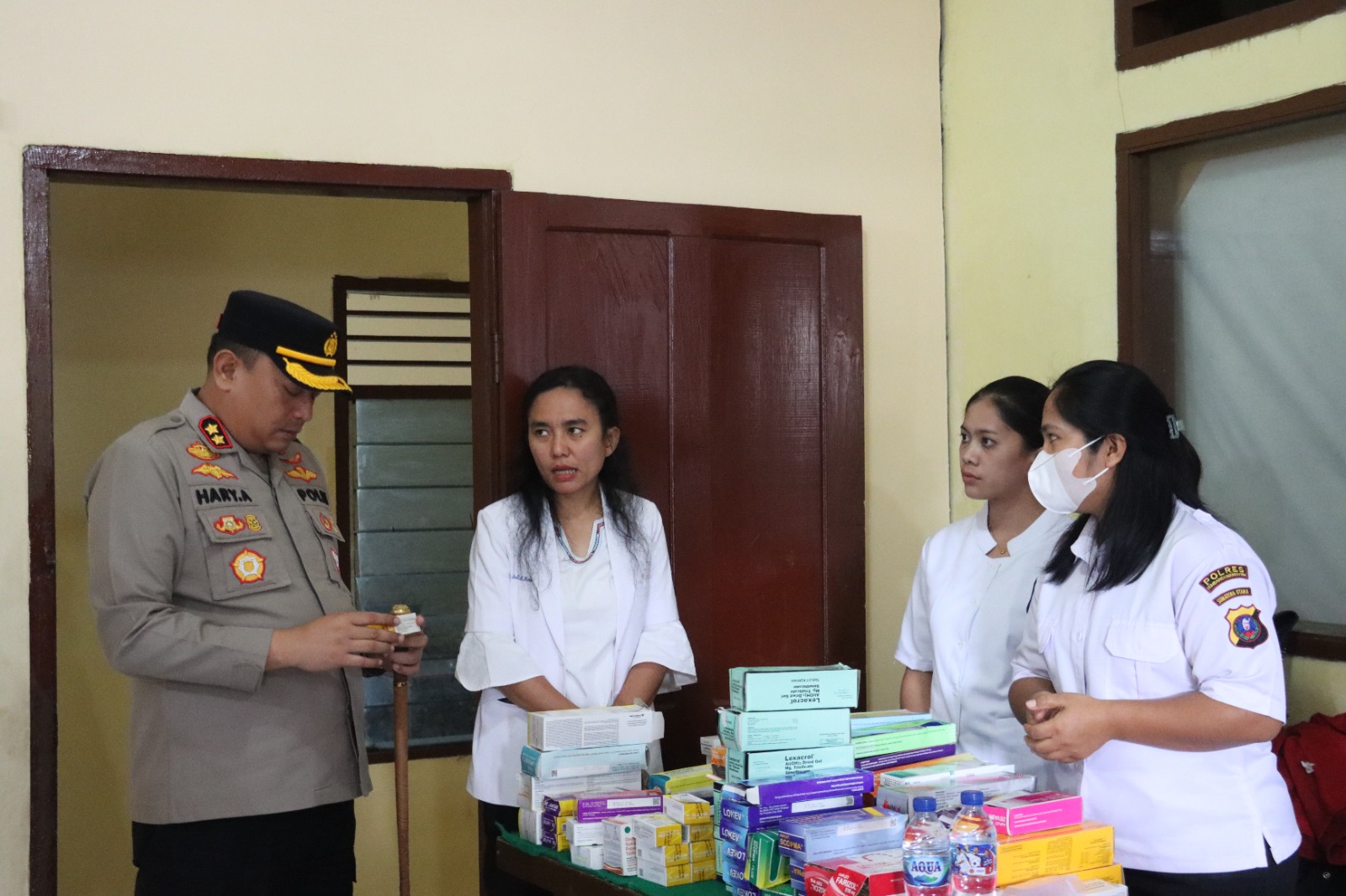 Polres Humbahas Giat Bakes