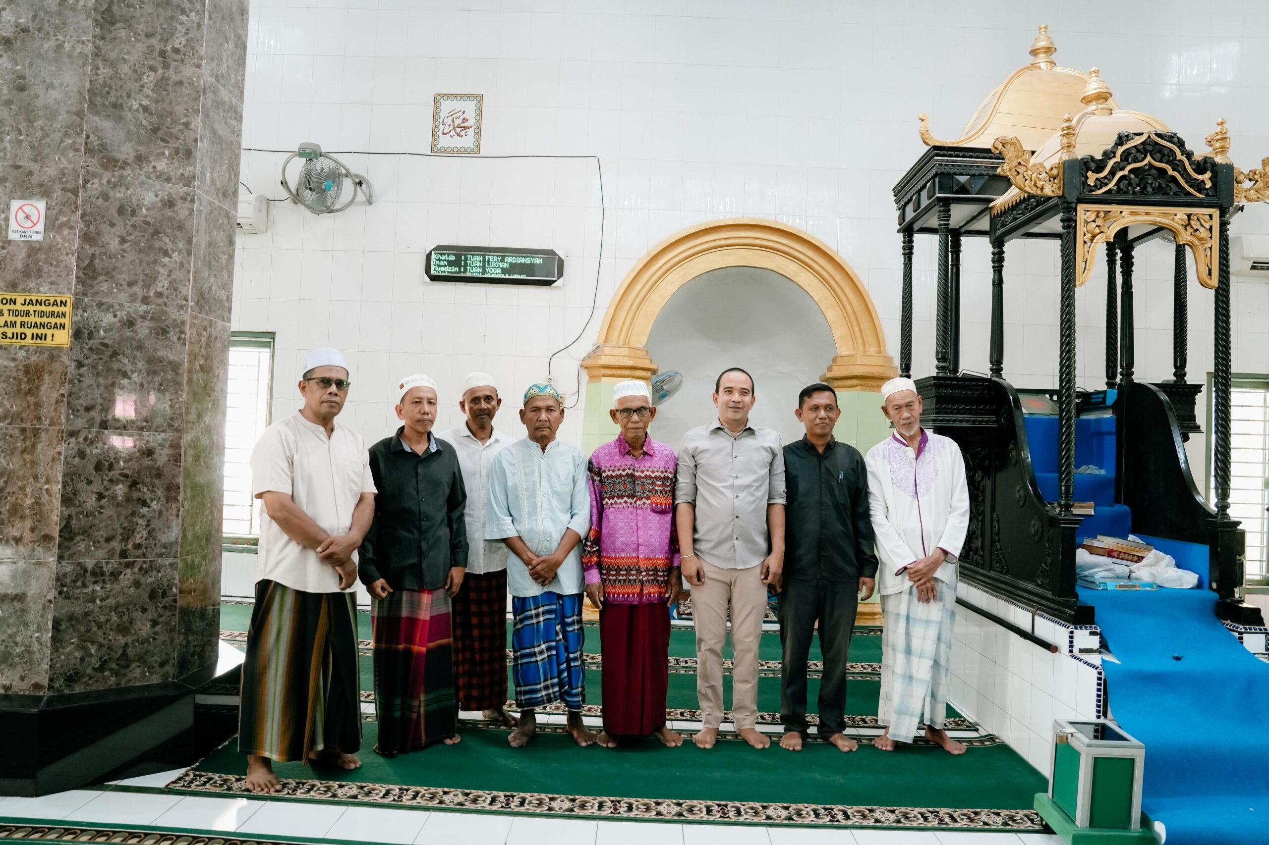 Melihat History Masjid Kesultanan Serdang, Zakky: Simbol Peradaban, Harus Dijaga