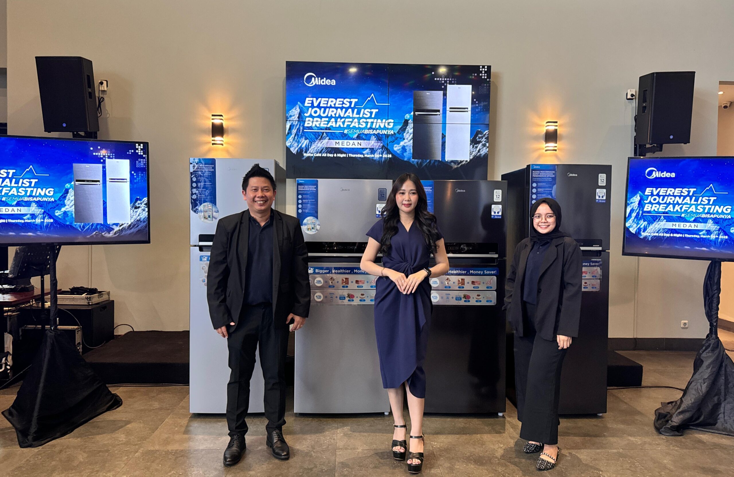 Midea Luncurkan Everest, Kulkas Berkapasitas Terbesar Dan Fitur Terkini