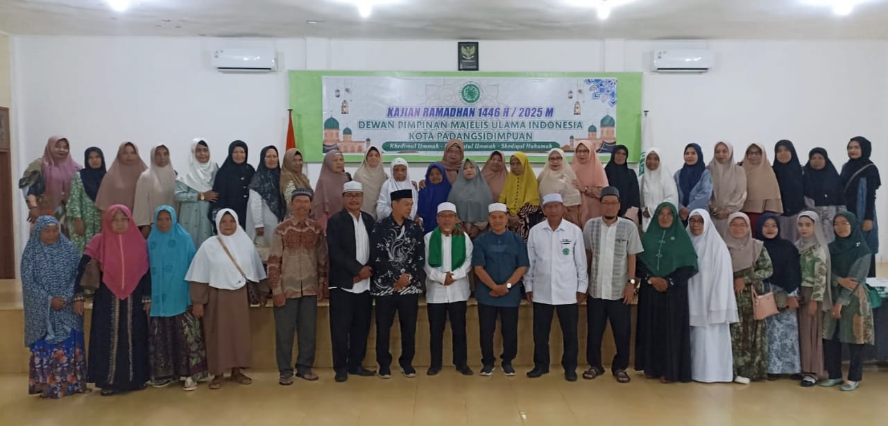 Air Mata Di Majelis Ilmu MUI Padangsidimpuan