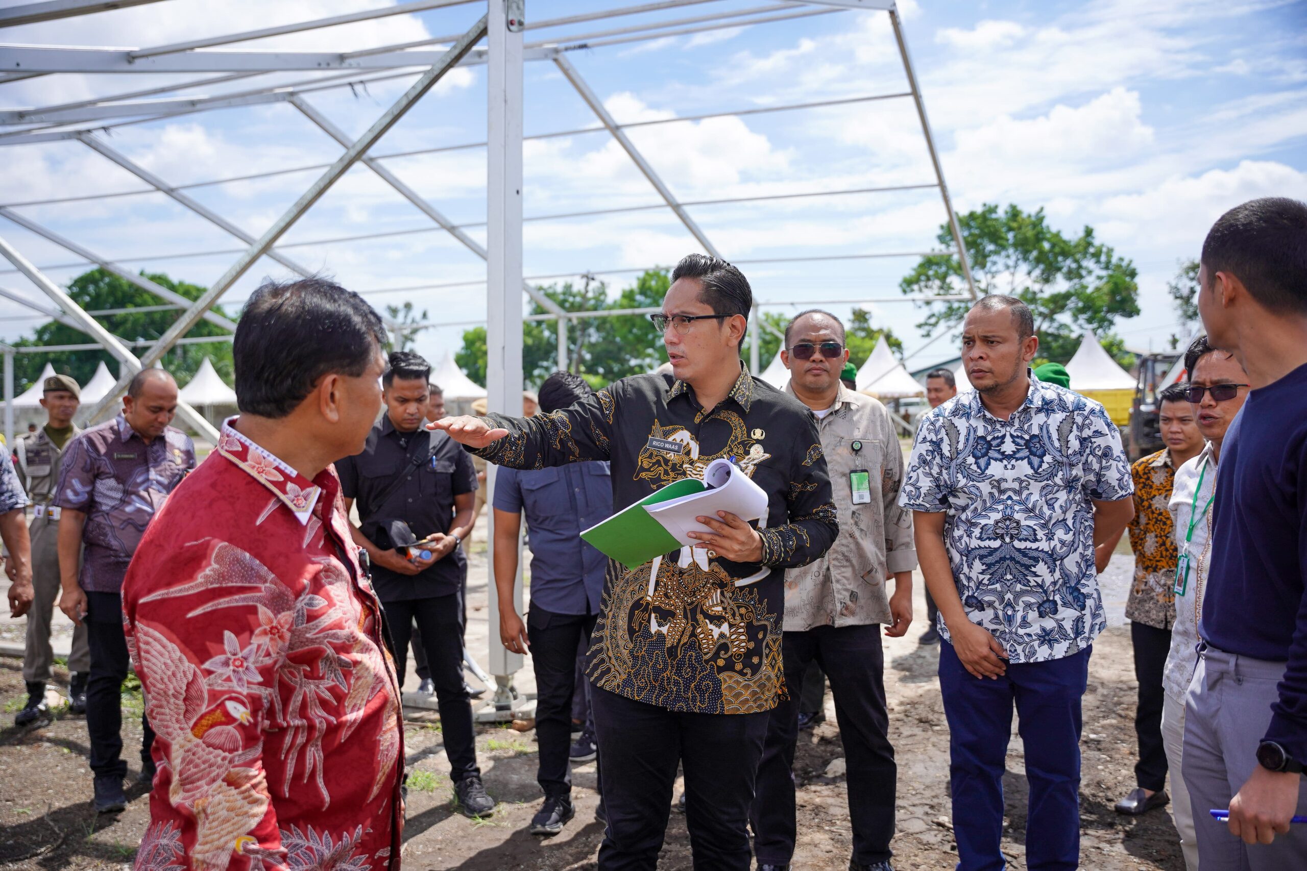 Rico Waas Sediakan Tempat Berjualan Gratis Bagi Pelaku UMKM Di Lokasi MTQ
