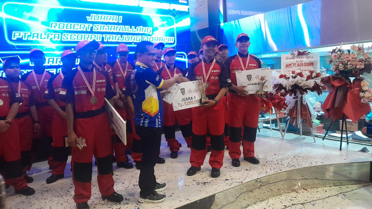 Robert Manulang Juara Yamaha ITGP 2025 Regional Aceh-Sumut