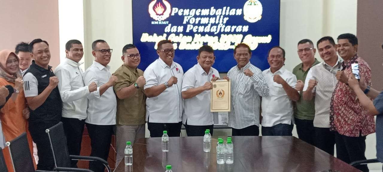 Hatunggal, Parluatan Kembalikan Formulir Pendaftaran Ketum KONI Sumut