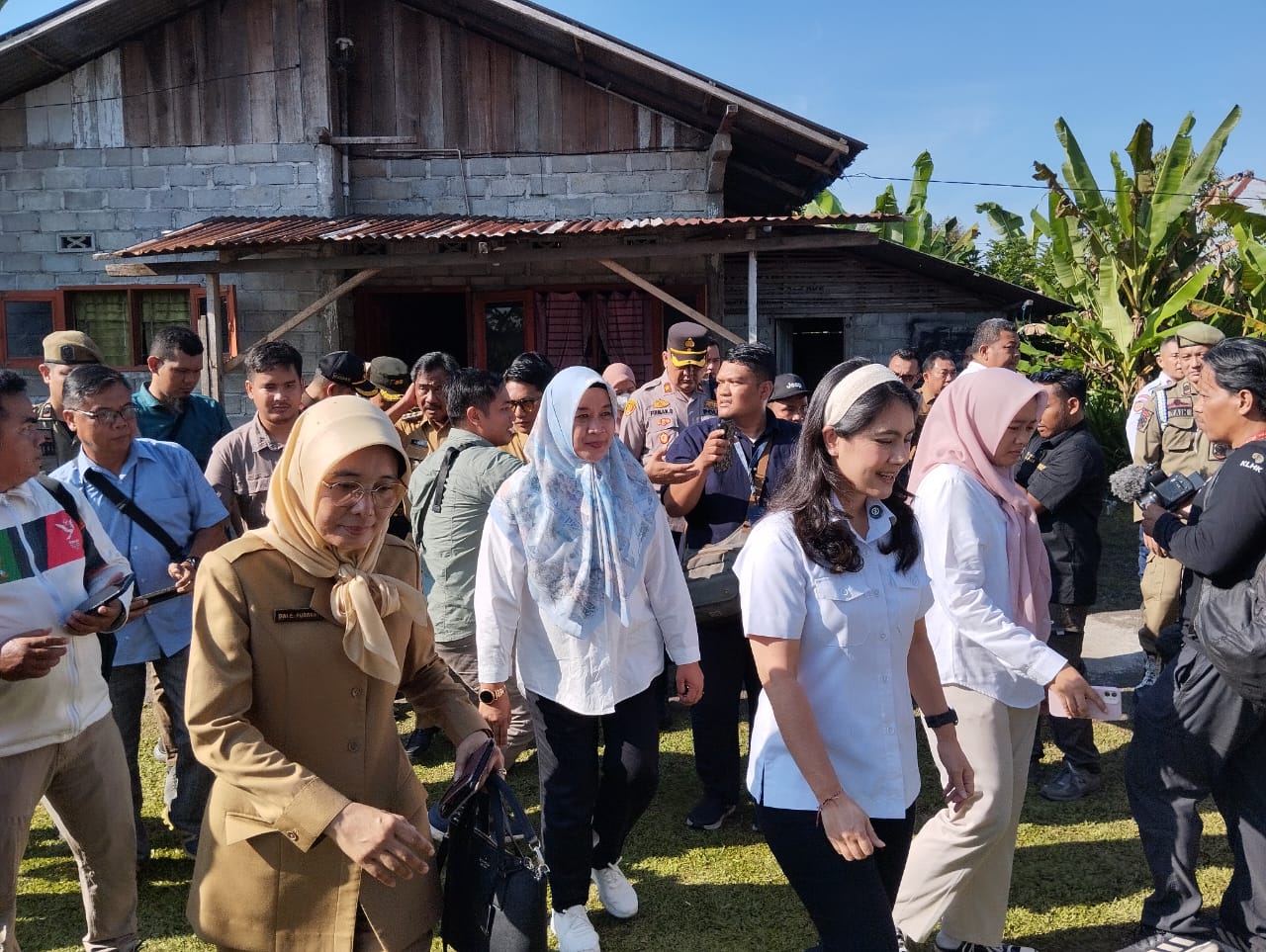 Wamendukbangga Tinjau SPPG Dan Launching GATI Di Binjai