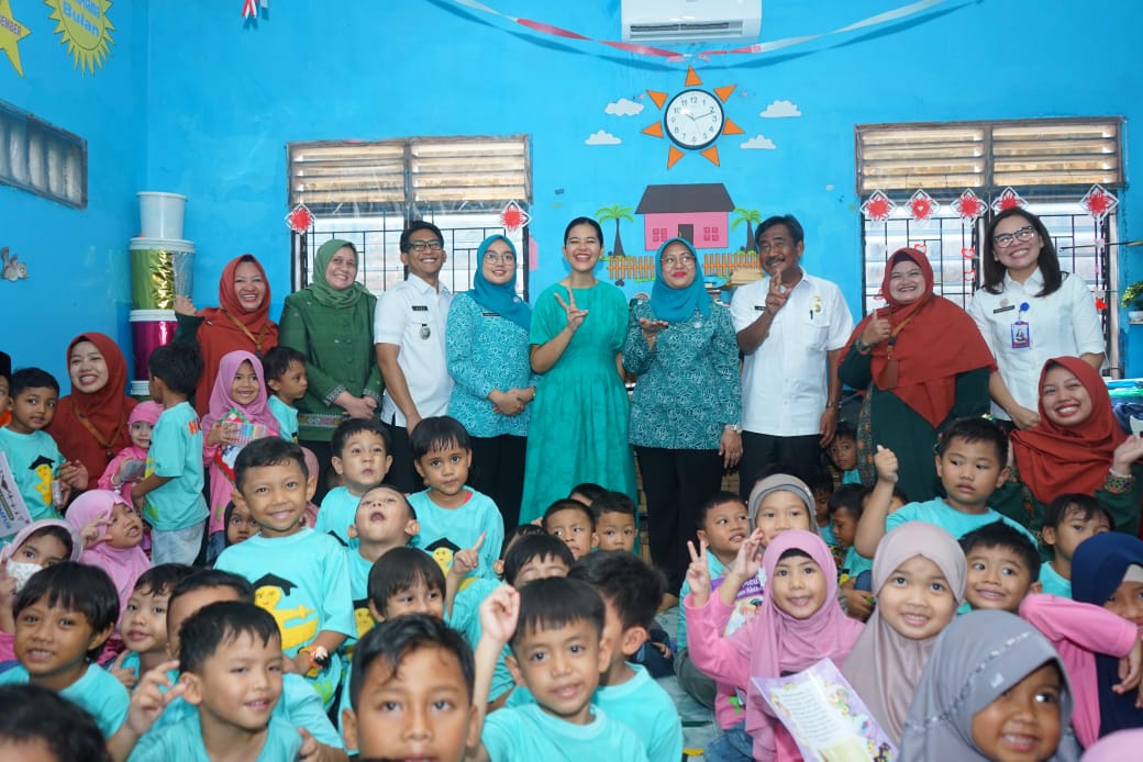 Kahiyang Kunjungi Posyandu Di Binjai