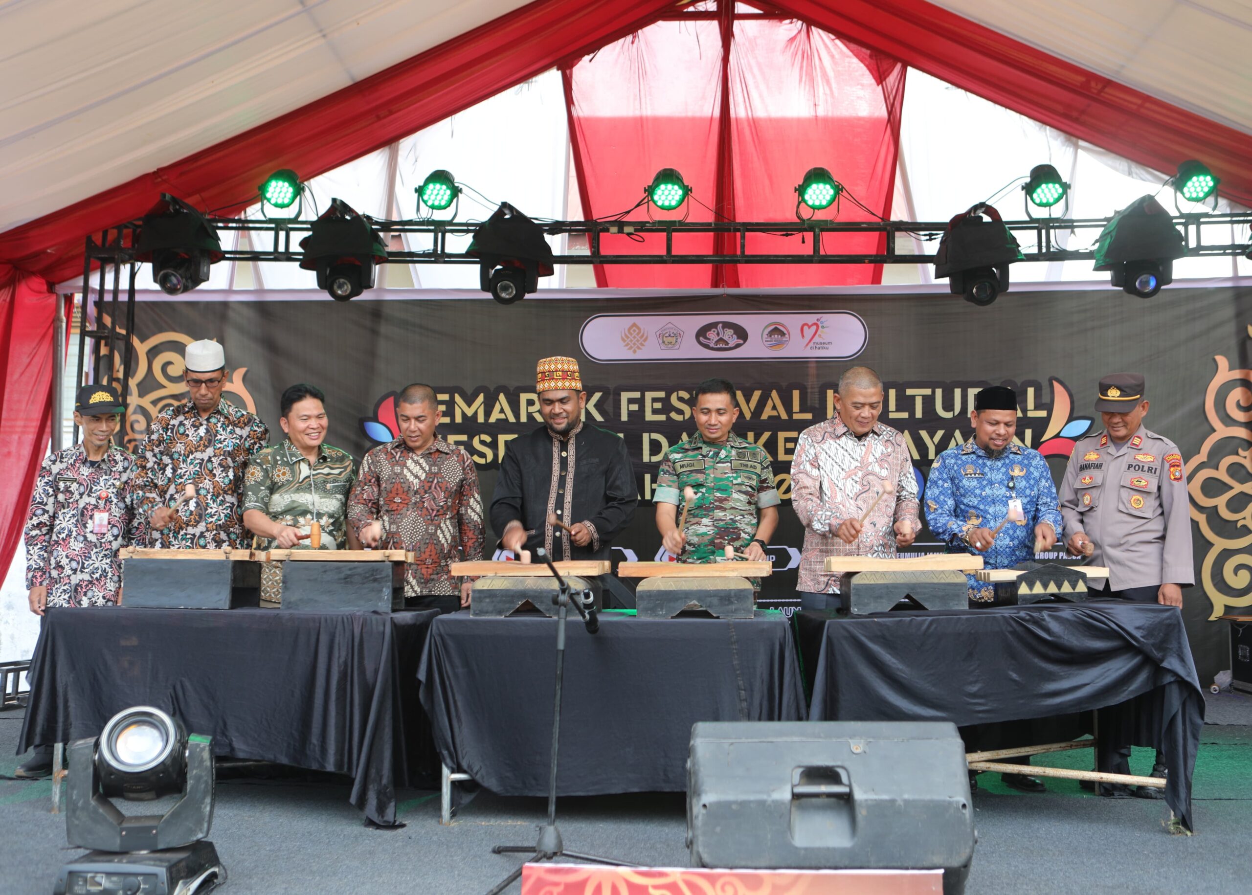 Pemko Lhokseumawe Gelar Festival Kultural Pameran Meseum Dan Launching Alat Musik Tradisional