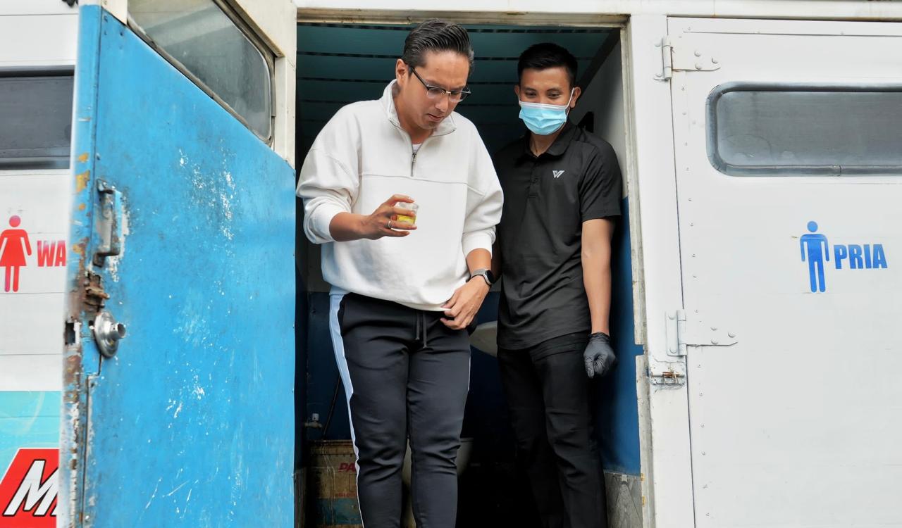Rico Waas Dan Pejabat Pemko Tes Urine