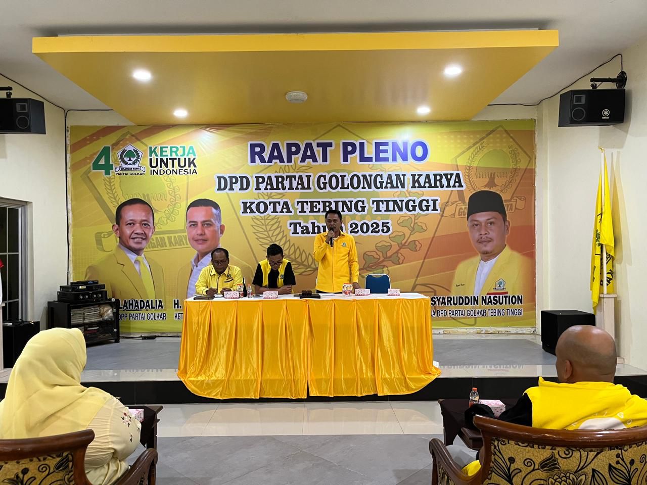 Tebing Tinggi Dukung Musa Rajekshah Jadi Ketua DPD Golkar Sumut 2025-2030