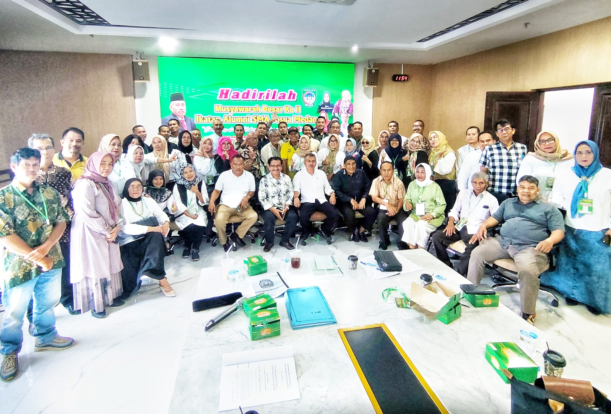Drs. Basarin Yunus Tanjung M.Si, terpilih sebagai Ketua IKA SMA Josua periode 2024-2029