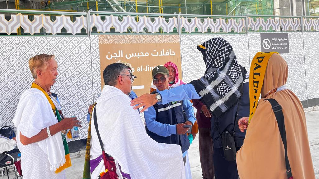 Petugas Sektor Khusus Siap Bantu Jemaah Di Masjidil Haram