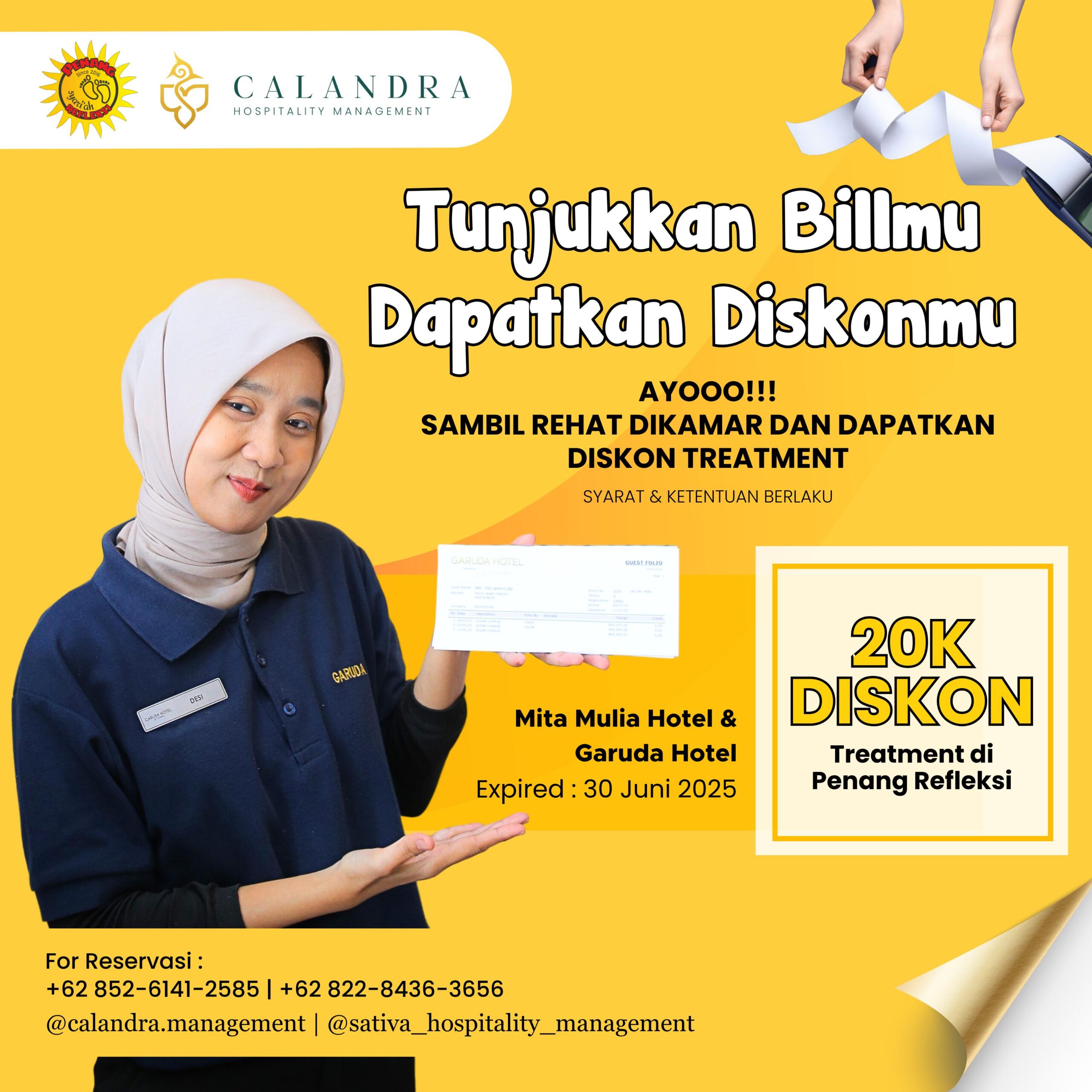 Tonjolkan Syariah, Calandra Berkolabarasi Dengan Penang Refleksi Banda Aceh