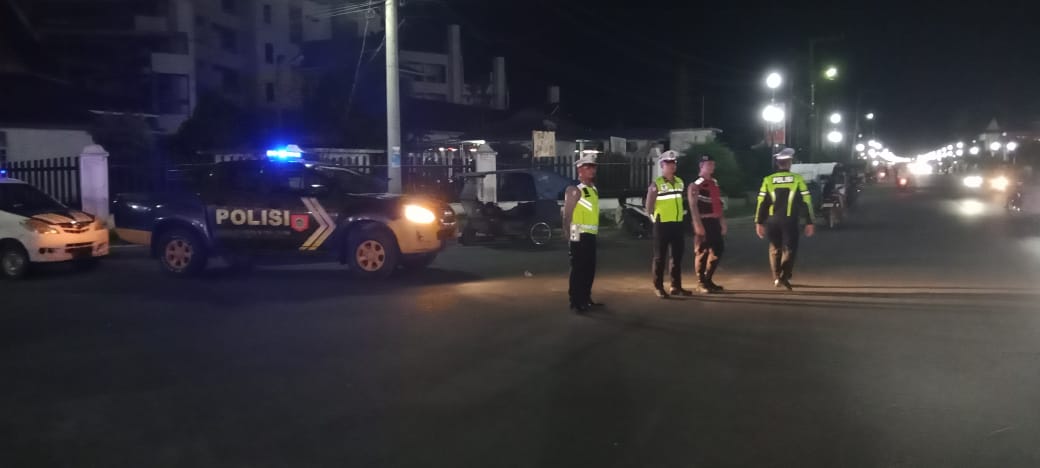 Cegah Premanisme, Polres Tapteng Gelar Patroli Malam