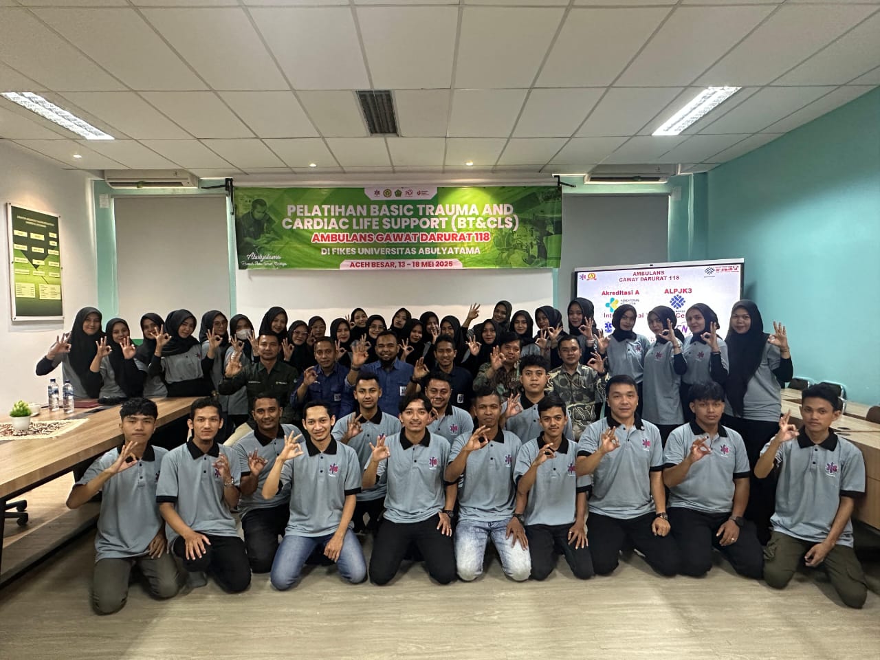 Bersama AGD 118, Fikes Unaya Gelar Pelatihan BT &amp; CLS