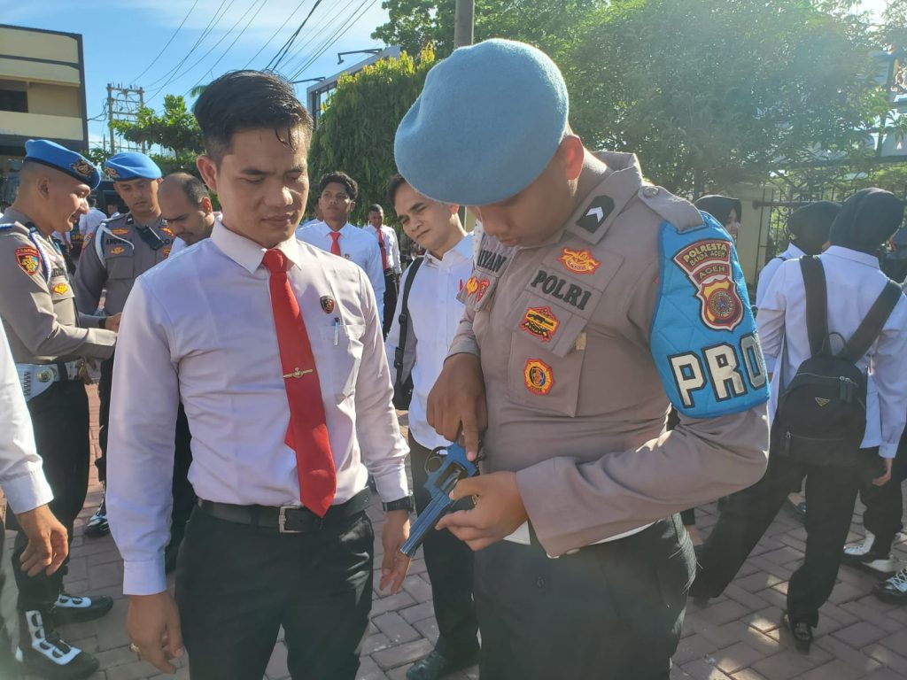 Propam Polresta Banda Aceh Lakukan Gaktibplin