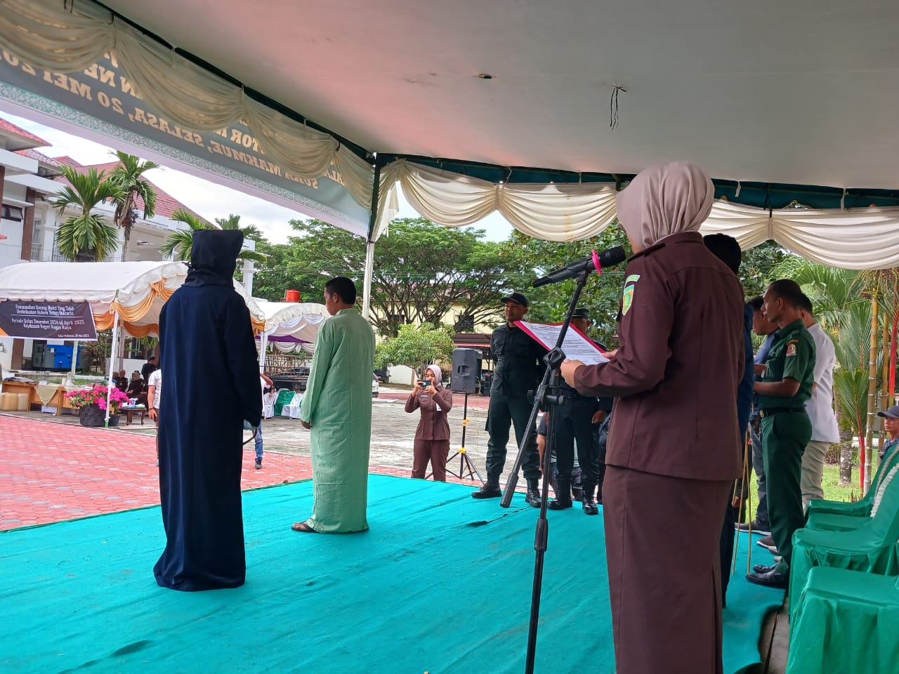 Terpidana Jarimah Maisir Dicambuk10 kali