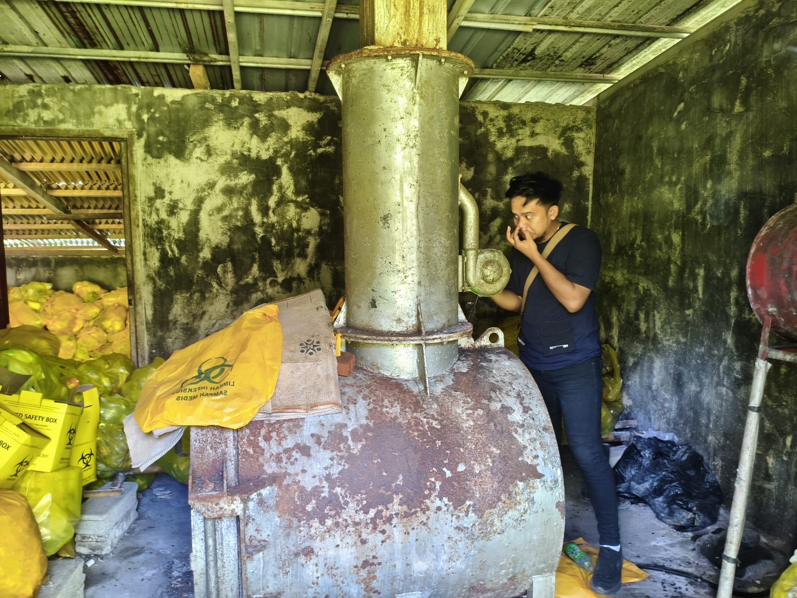 Polisi Amankan 4 Karyawan RS Bethesda Diduga Melanggar Pengelolaan Limbah Medis