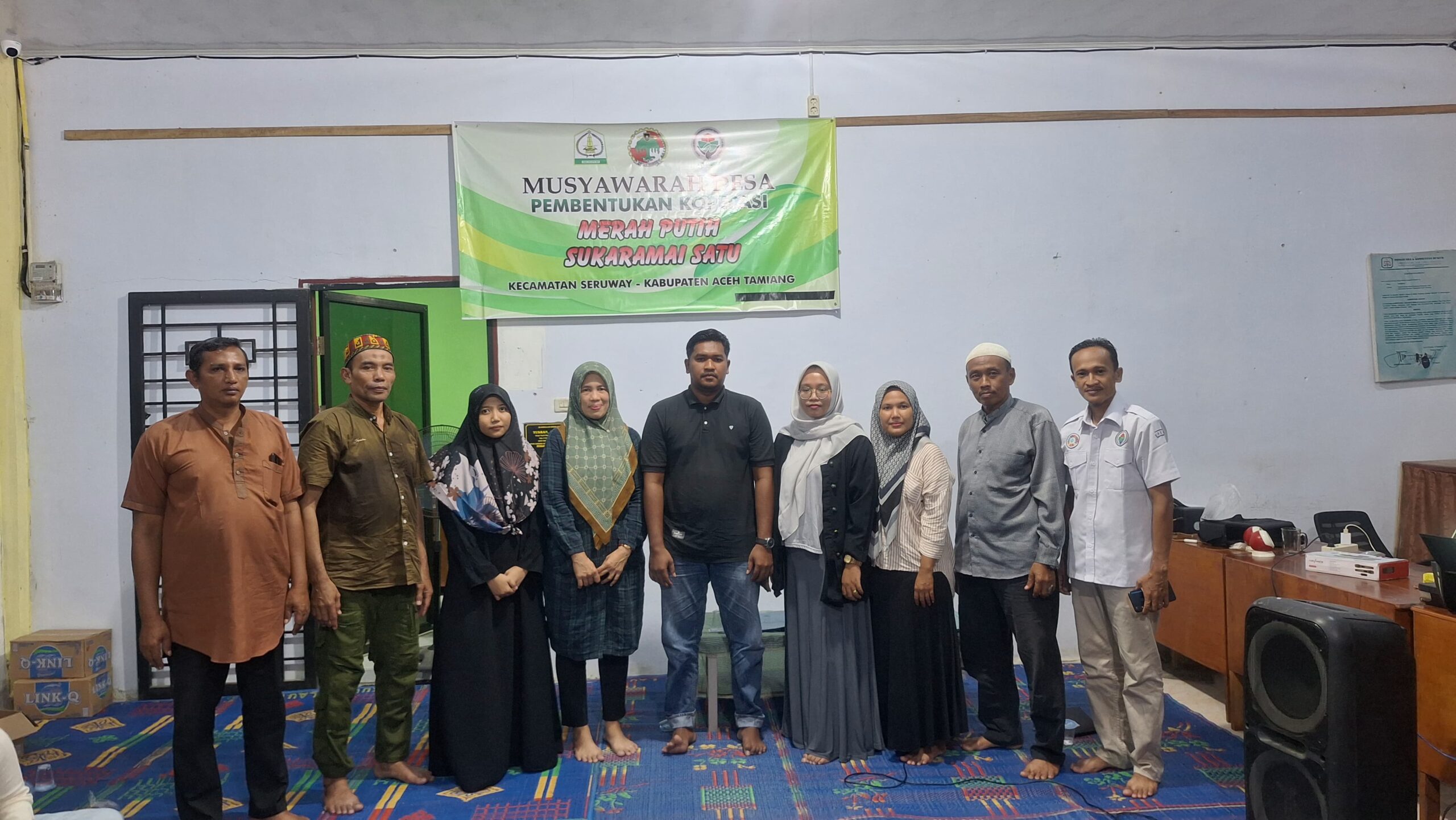 Koperasi Merah Putih Syariah Suka Ramai Satu Terbentuk