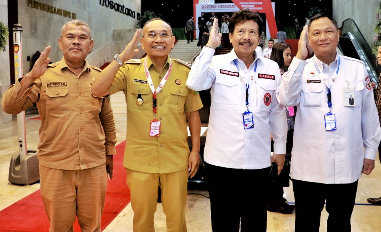 Bupati Simalungun Hadiri Sarasehan Kebangsaan, Komitmen Dukung Asta Cita Presiden Prabowo Subianto