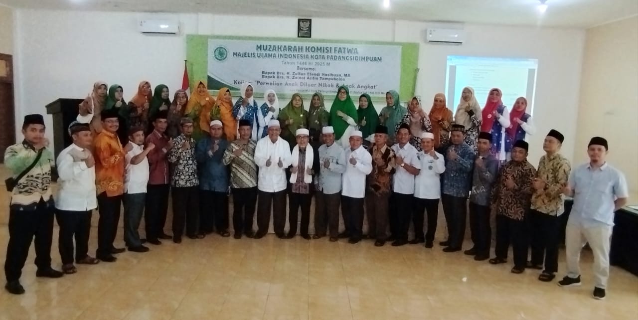 MUI Padangsidimpuan Bahas Problematika Anak Di Luar Nikah