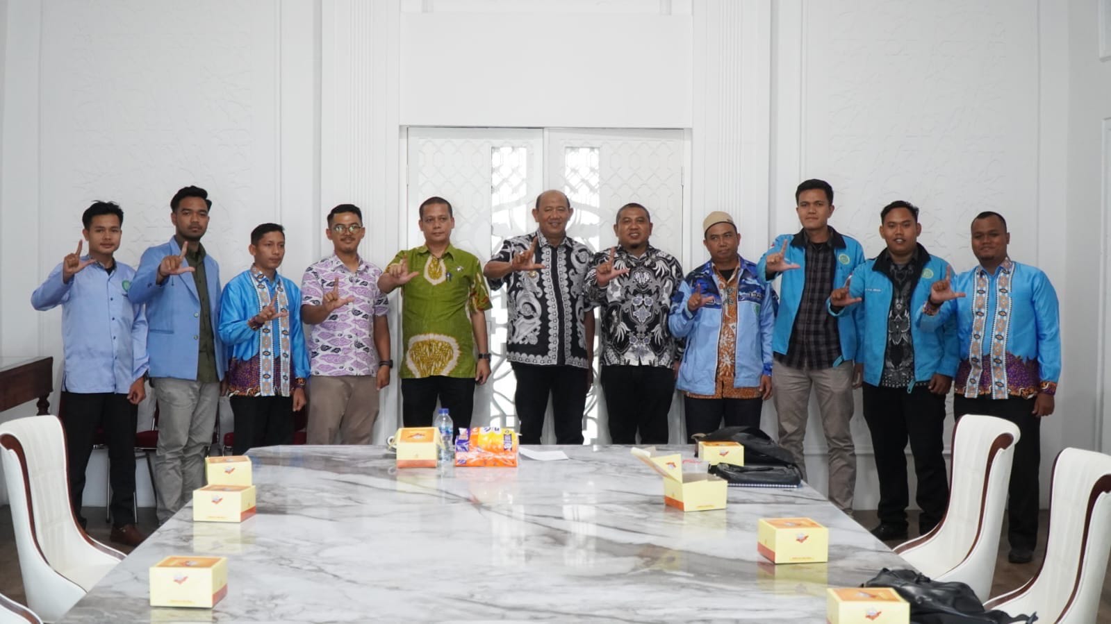 BKPRMI Temui Bupati Langkat Bicarakan Festival Pawai Obor Dan Tabligh Akbar
