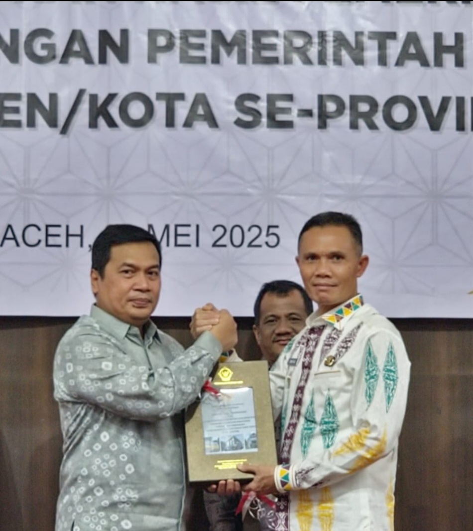 Pemkab Abdya Terima WTP Ke 10 Dari BPK RI