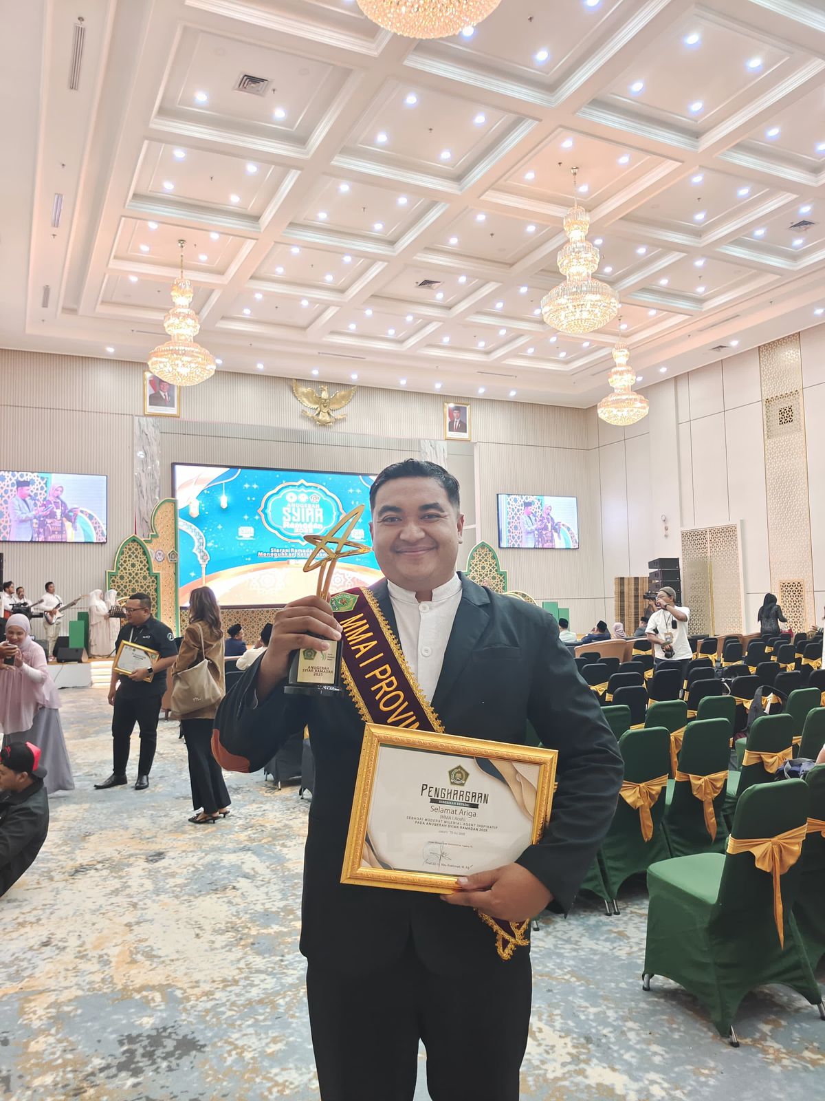 Selamat Ariga Raih Penghargaan Anugerah Syiar Ramadan Kemenag