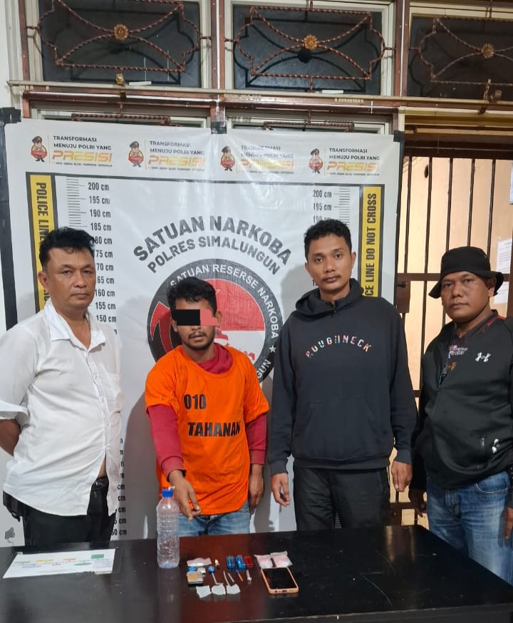 Miliki Sabu 2,25 Gram, Seorang Petani Ditangkap Unit Reskrim Polsek Raya