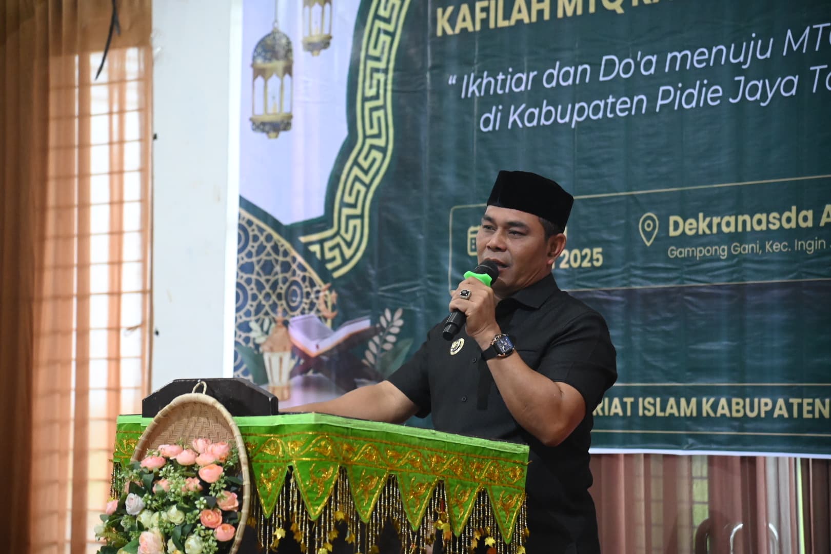 Bupati Aceh Besar Buka Training Center Persiapan Kafilah MTQ Ke-37