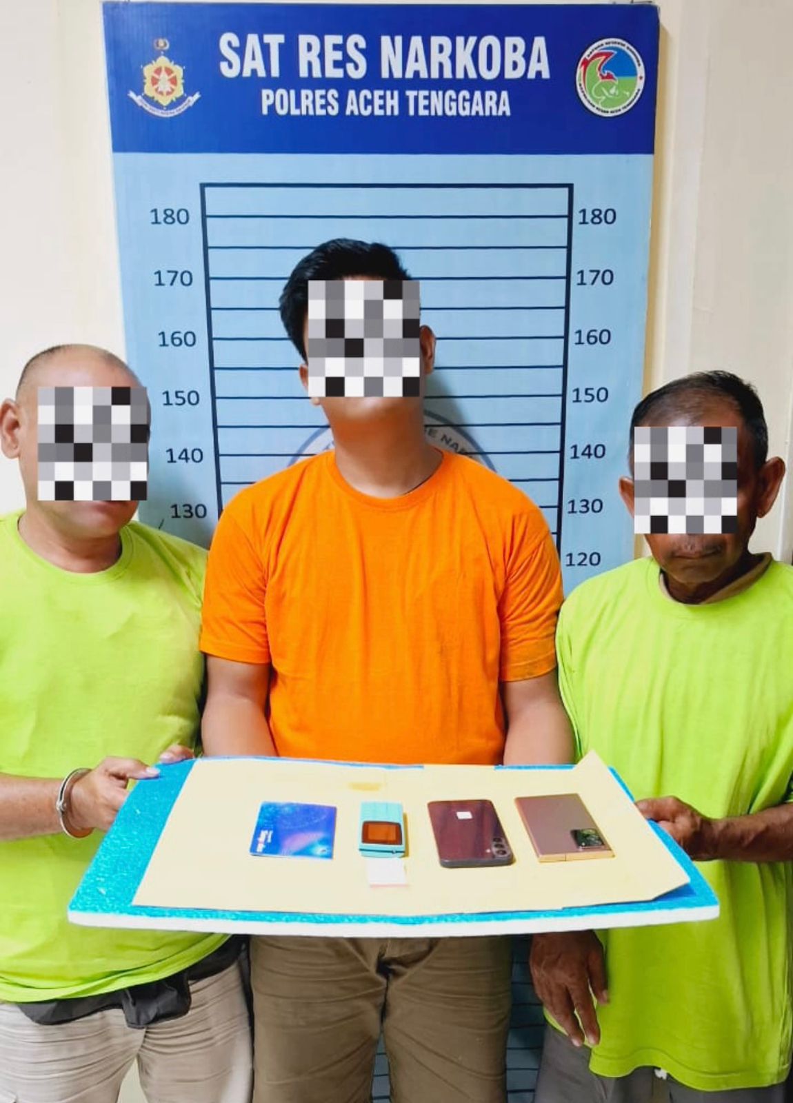 Tiga Pelaku Jaringan Narkoba Dibekuk, Ini Penjelasan Kapolres Agara