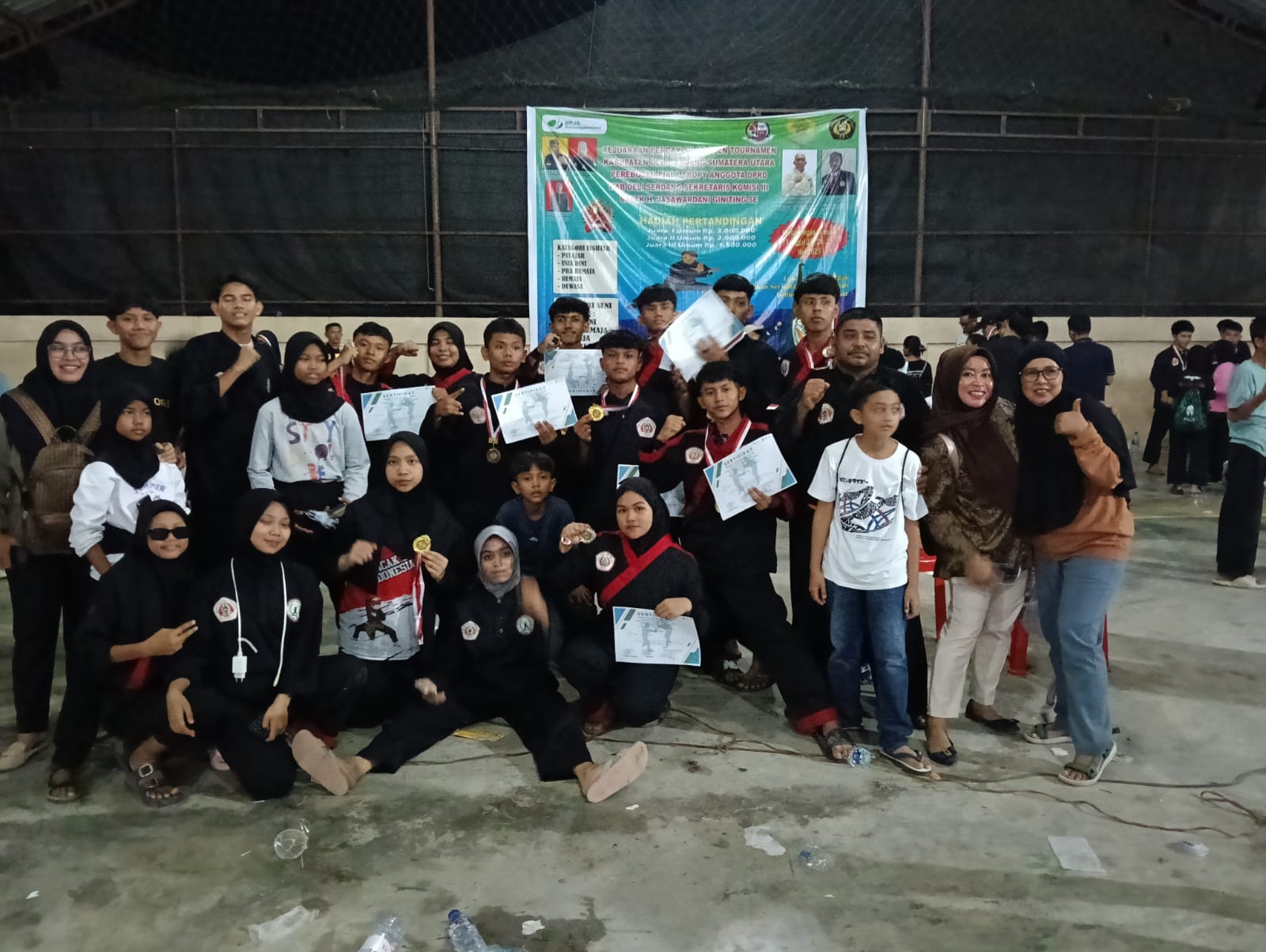 IPSI Langsa Juara II Open Turnamen Pencak Silat Deliserdang
