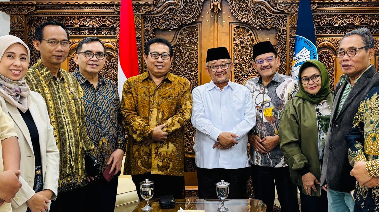 SMSI Pusat Audiensi Dengan Mendikdasmen