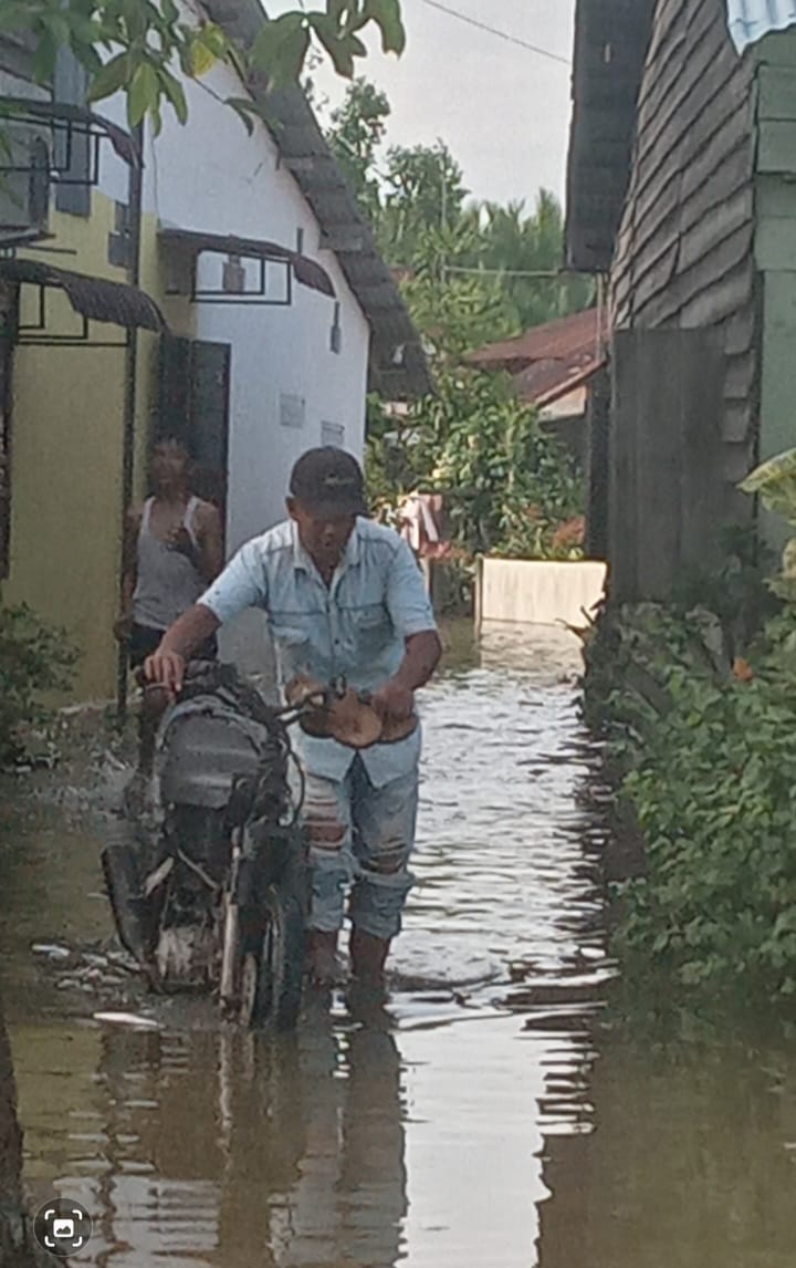 Warga Harapkan Langkah Meminimalisir Pasang Rob Di Batubara