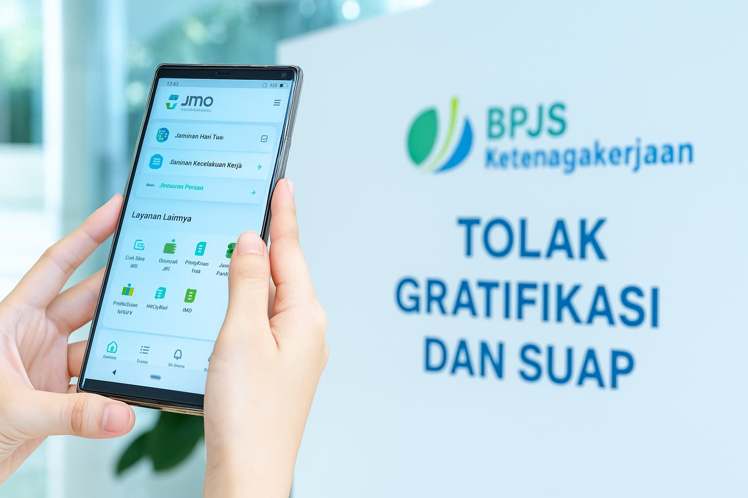 BPJS Ketenagakerjaan Komit Tolak Gratifikasi Dalam Bentuk Apapun