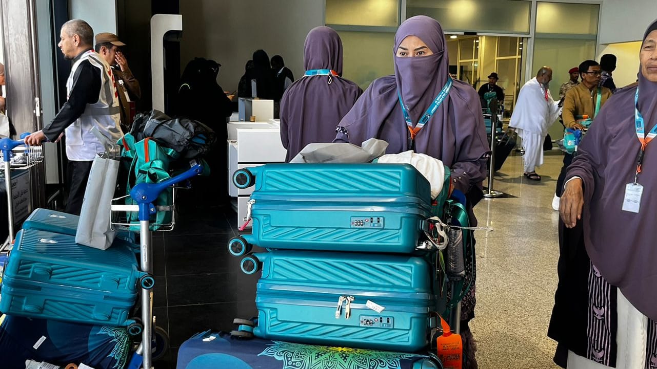 Perdana, Bandara Taif Terima 44 Jemaah Haji Khusus Indonesia