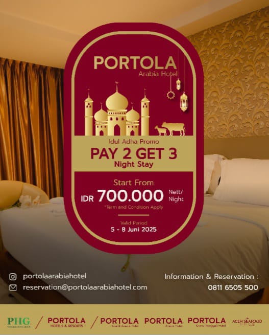 Rayakan Idul Adha Dengan Staycation Hemat Di Portola Arabia Hotel