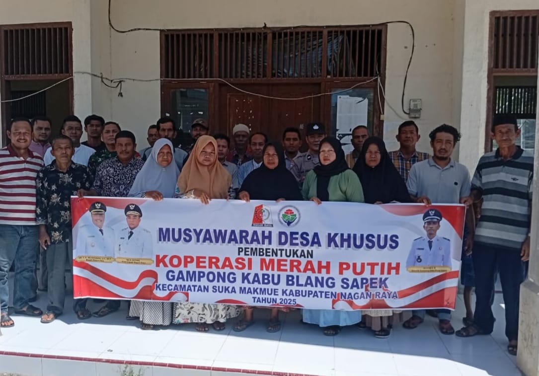 Desa Kabu Blang Sapek Bentuk KMP Untuk Kesejahteraan Warga